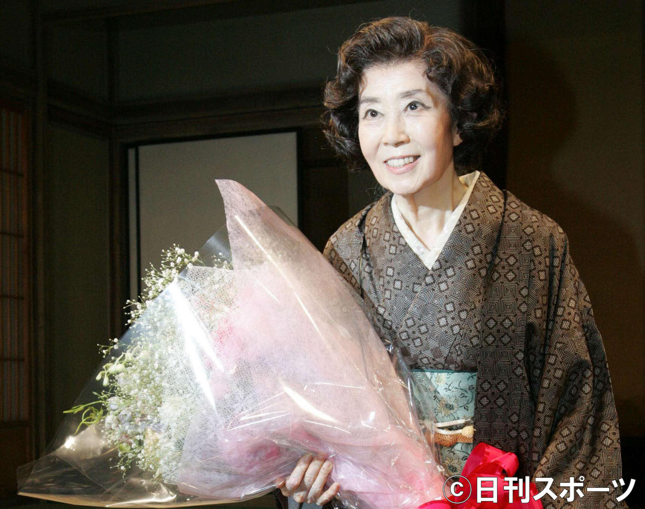 森光子さん（2009年5月29日撮影）