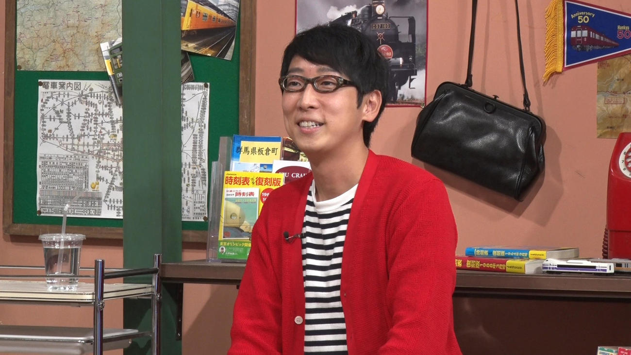 「友近・礼二の妄想トレイン」にゲスト出演する吉川正洋（C）BS日テレ