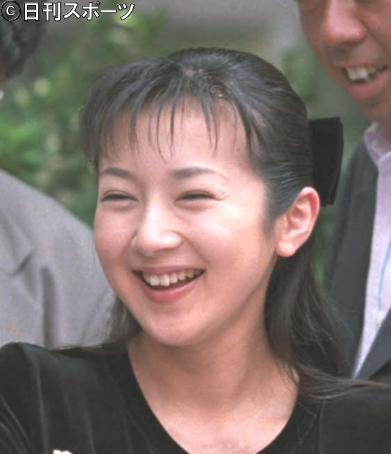 羽生善治の妻で元女優の理恵さん（1997年8月撮影）