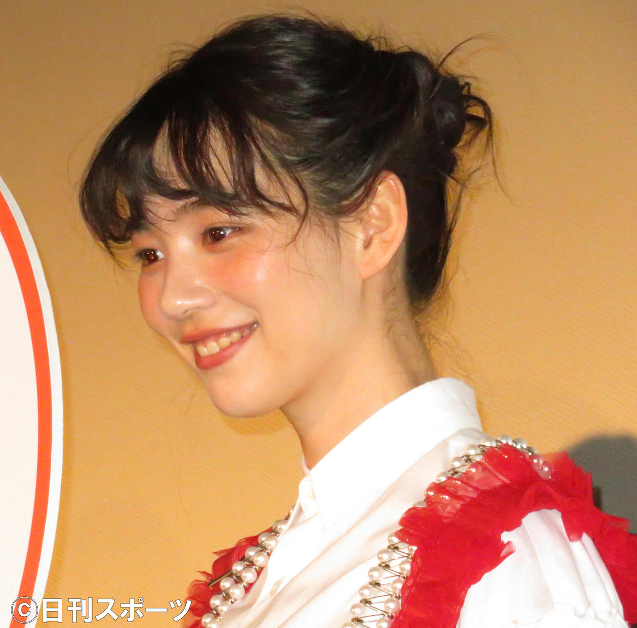 映画「私をくいとめて」お悩み相談付き上映会に出席した、のん（撮影・佐藤勝亮）