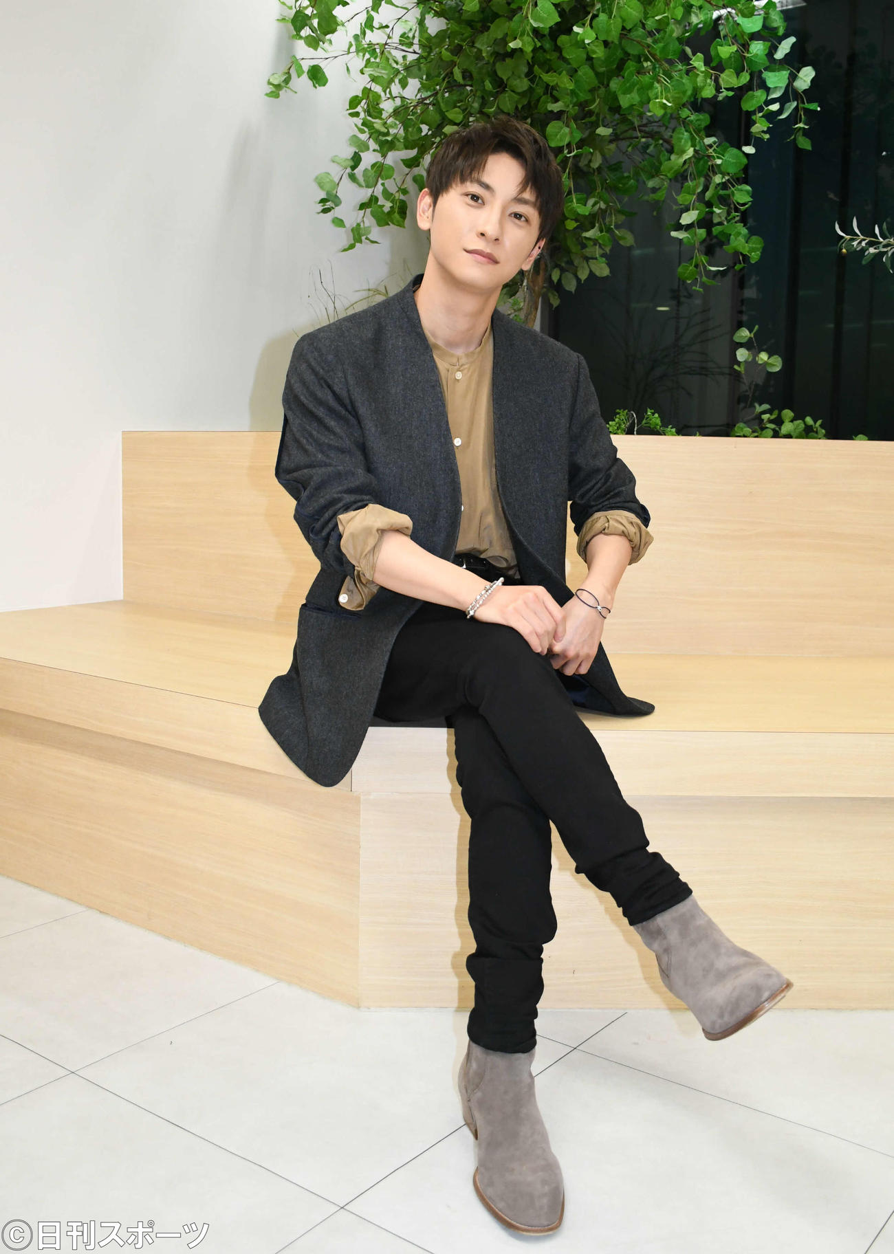 32歳の誕生日を迎え配信で新曲の発表やファンへの感謝を伝えたAAA與真司郎（撮影・大友陽平）