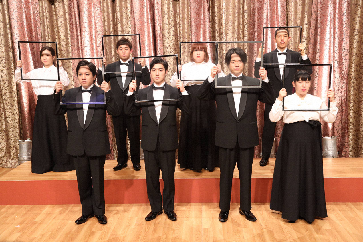 「Do8」の出演者たち。前列左から松蔭寺太勇、石橋遼大、シュウペイ、ゆめっち、後列左から福田麻貴、後藤拓実、かなで、都築拓紀（C）フジテレビ