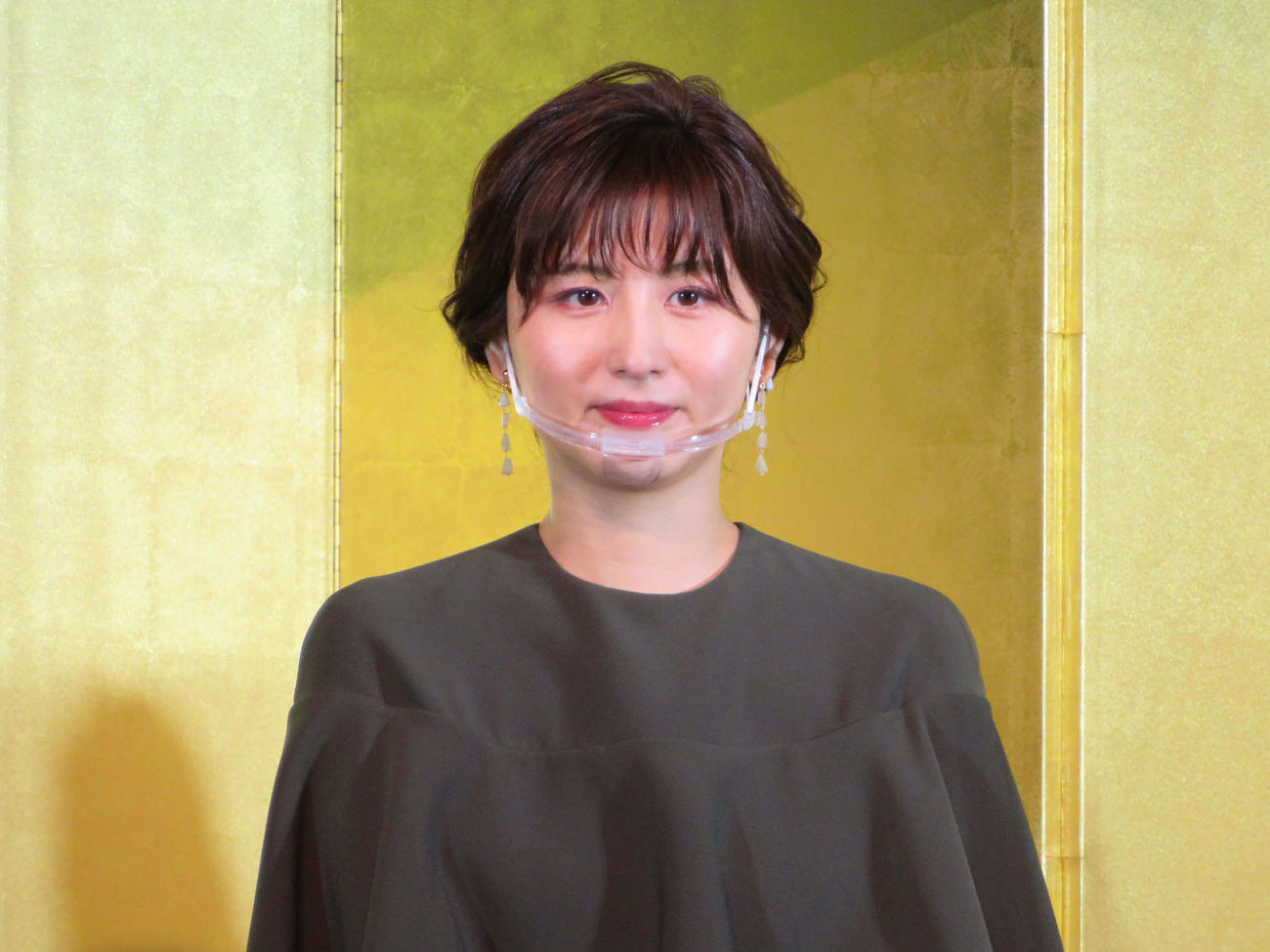 「第9回　健康寿命をのばそう！アワード」表彰式に出席した宇賀なつみ（撮影・三須佳夏）