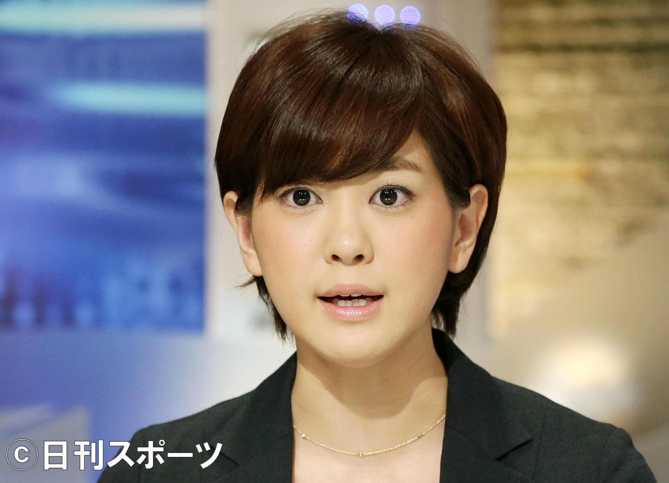 ABC塚本麻里衣アナウンサー（2013年11月26日撮影）