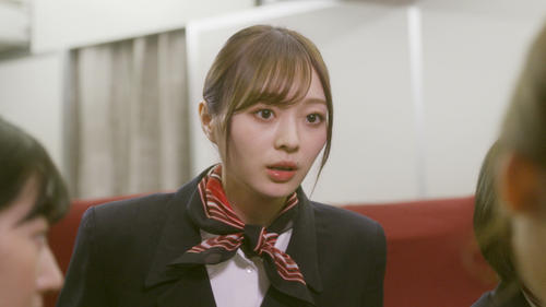 日本テレビ系「THE突破ファイル」に出演する乃木坂46の梅澤美波