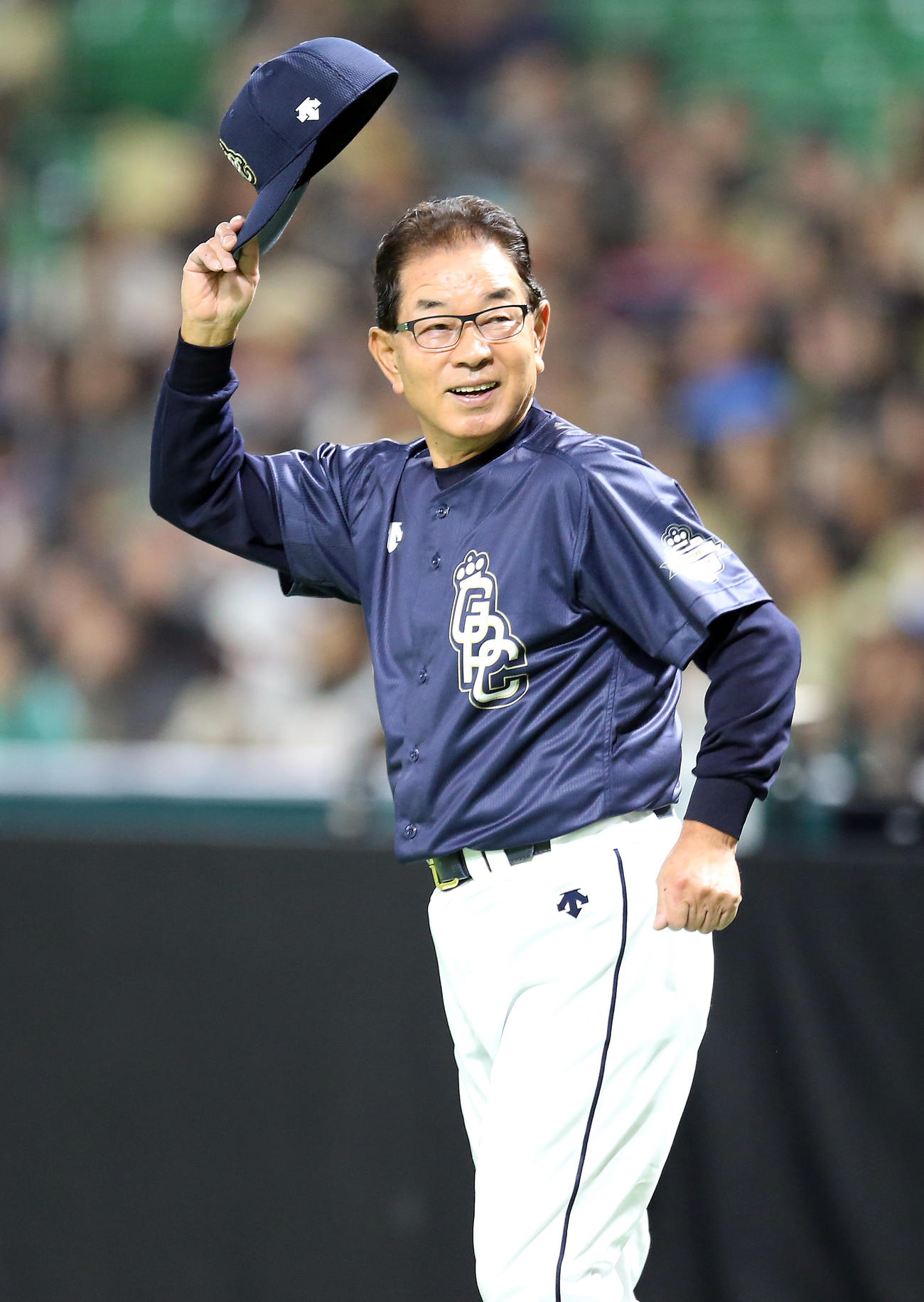 名球会ベースボールフェスティバル2016に参加した高木守道さん