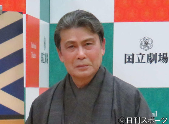 「国立劇場12月歌舞伎公演」の取材会に出席した松本白鸚（2020年11月22日撮影）