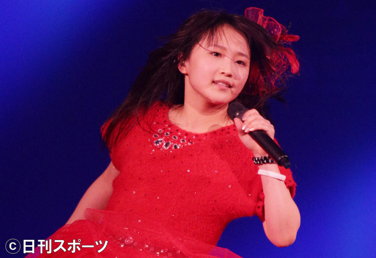 鞘師里保（2015年12月8日撮影）