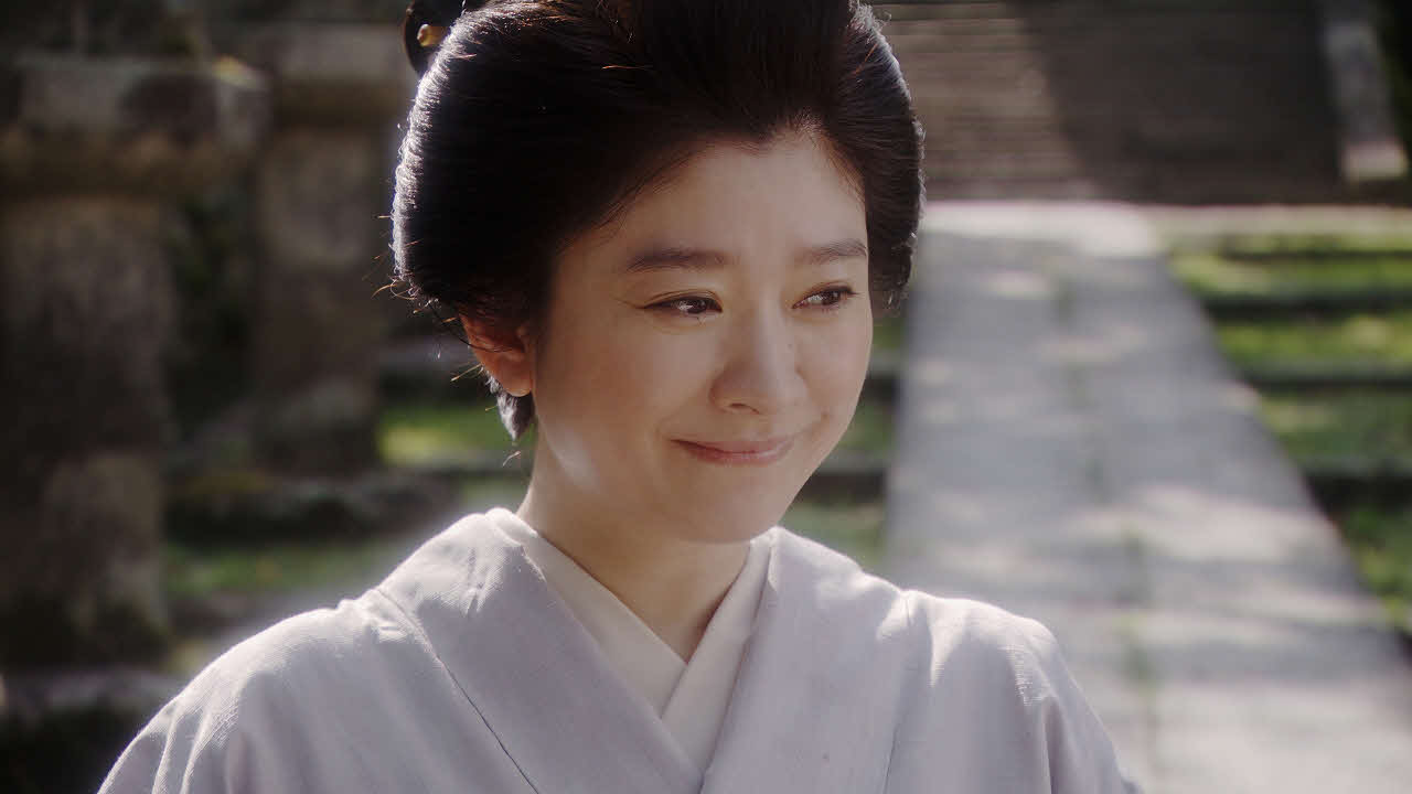 「おちょやん」で芝居茶屋の女将シズを演じる篠原涼子（NHK提供）