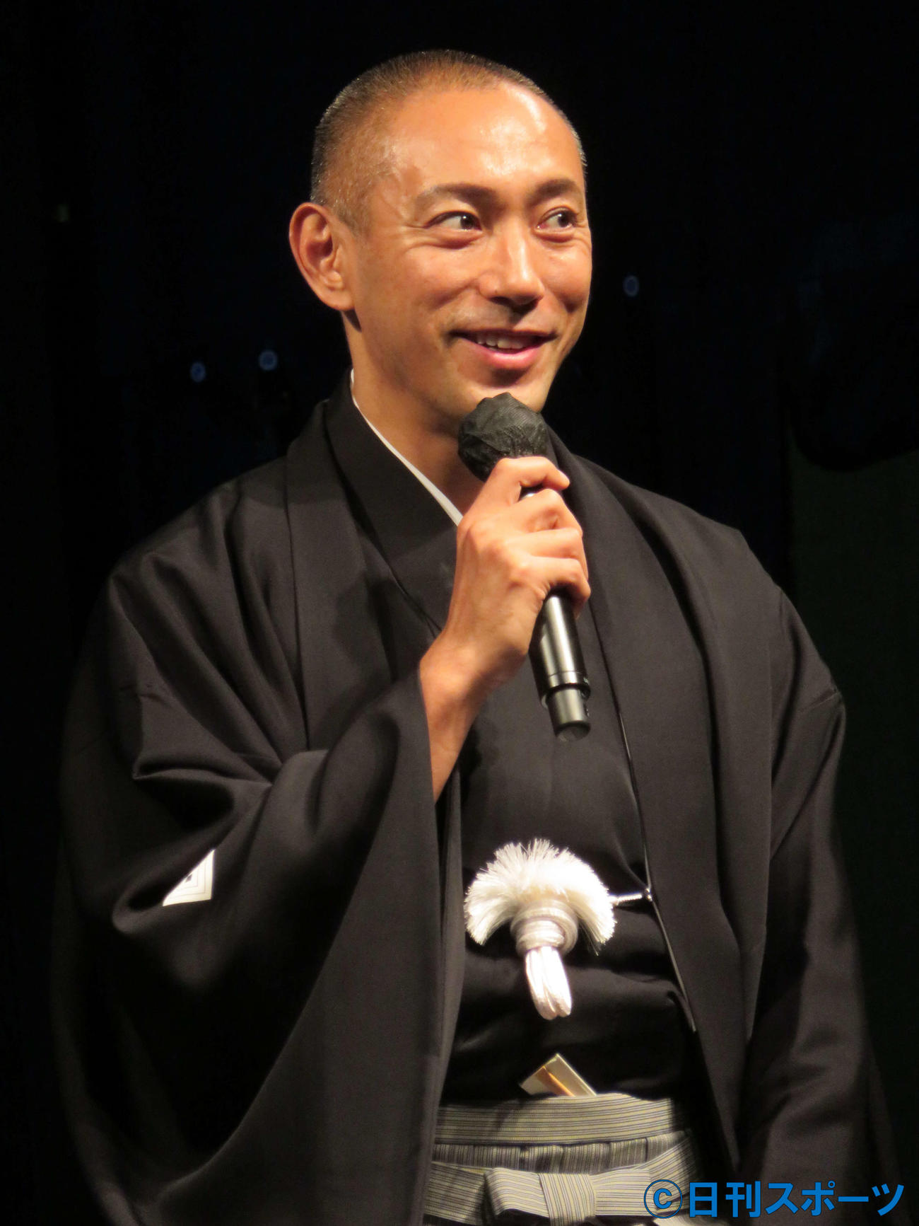 「東京コミコン2020」に登壇した市川海老蔵（撮影・三須佳夏）