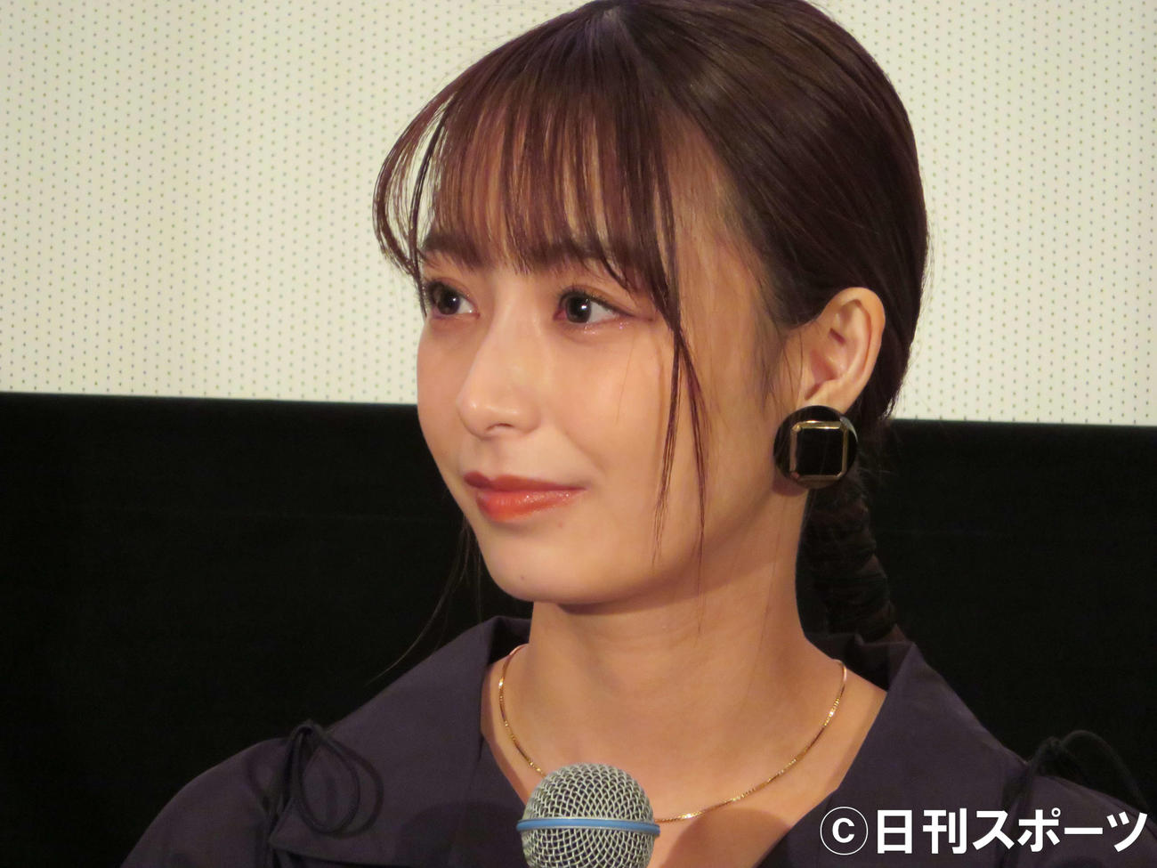 映画「私をくいとめて」の公開直前イベントに出席した宇垣美里（撮影・三須佳夏）