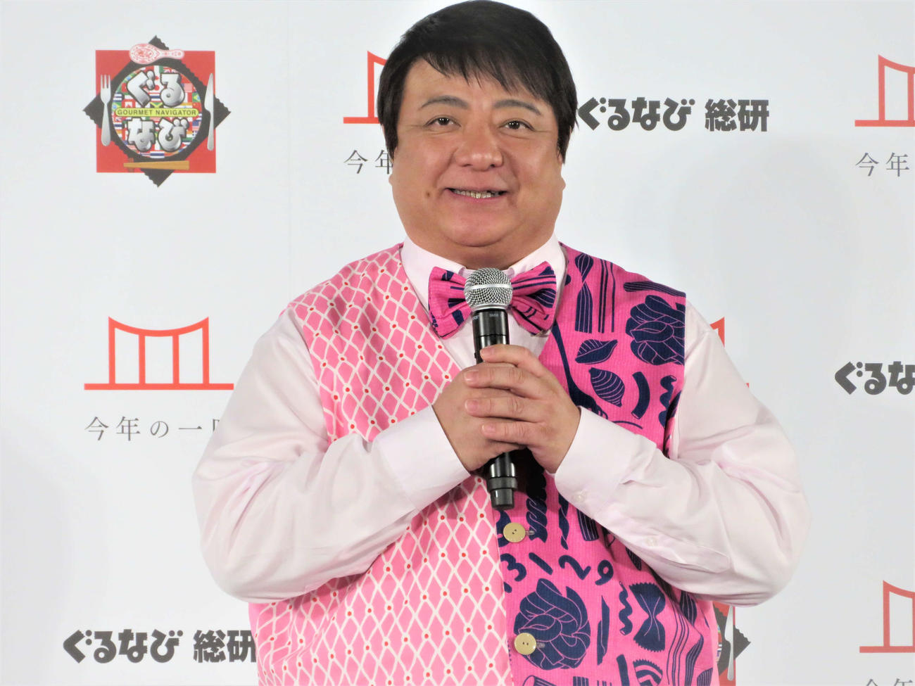 2020年「今年の一皿」記者発表会に出席した彦摩呂（撮影・三須佳夏）
