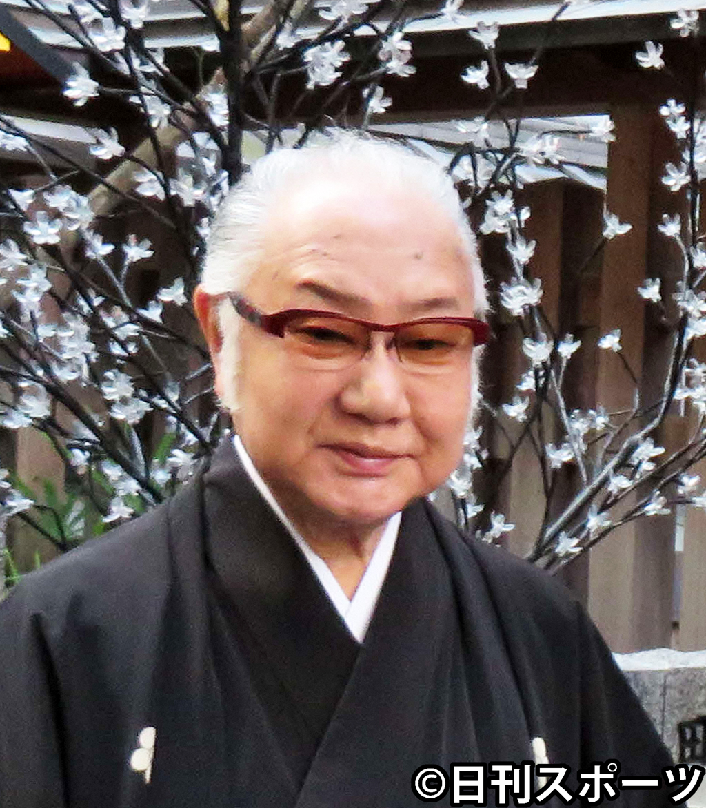 坂田藤十郎さん（2015年1月19日撮影）