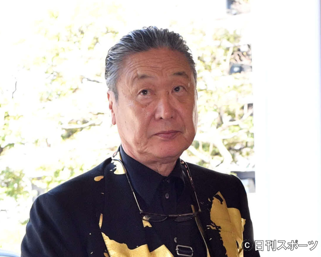 山本寛斎さん（2019年4月3日撮影）