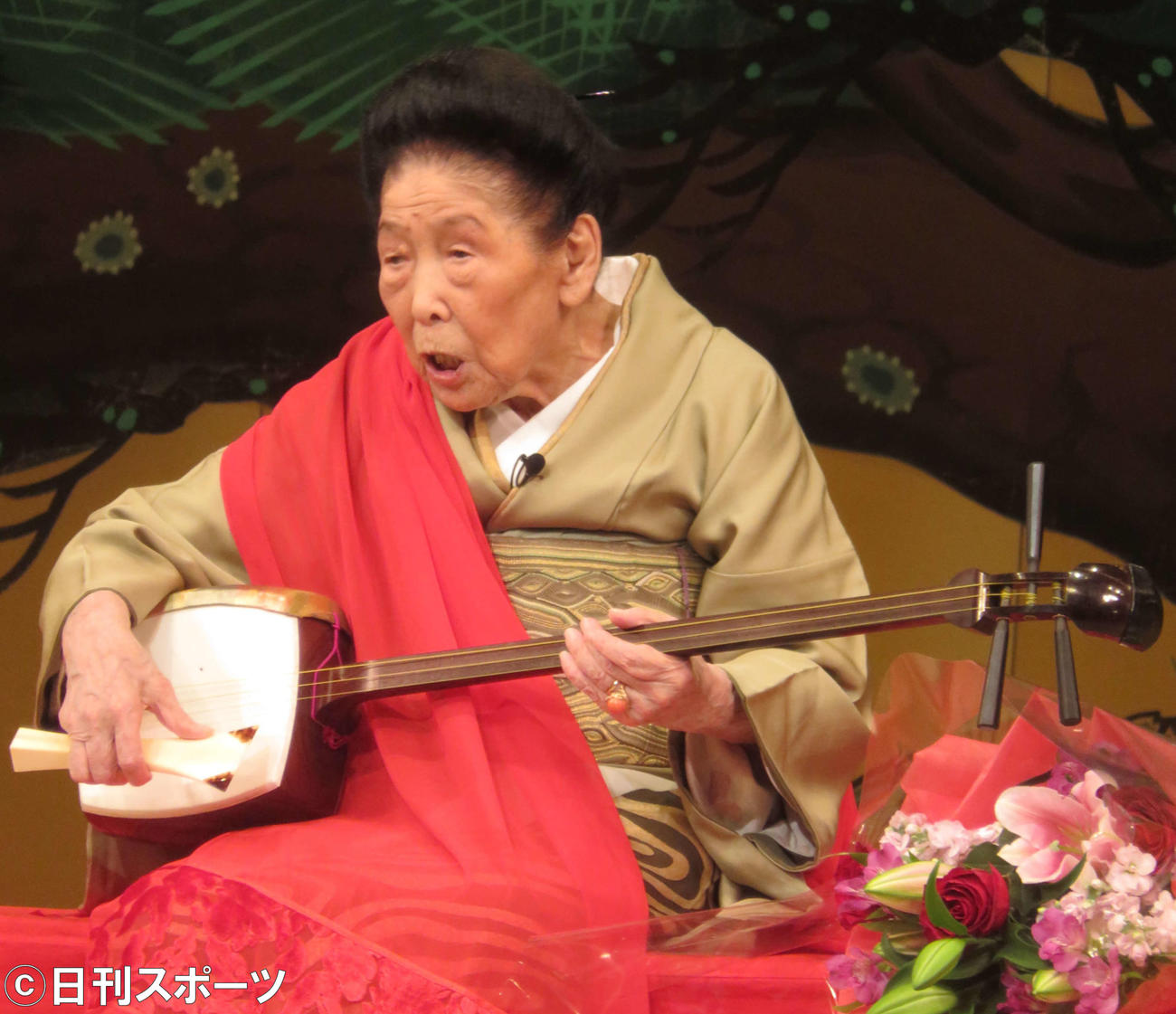 内海桂子さん（2018年11月28日撮影）