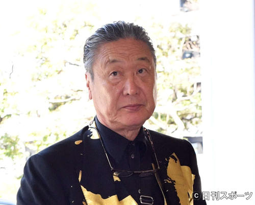 山本寛斎さん(2019年4月3日撮影)
