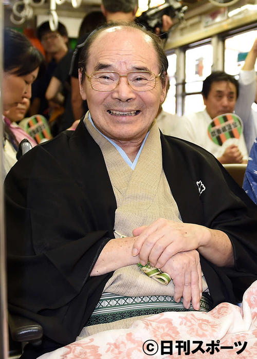 林家こん平さん(14年撮影)