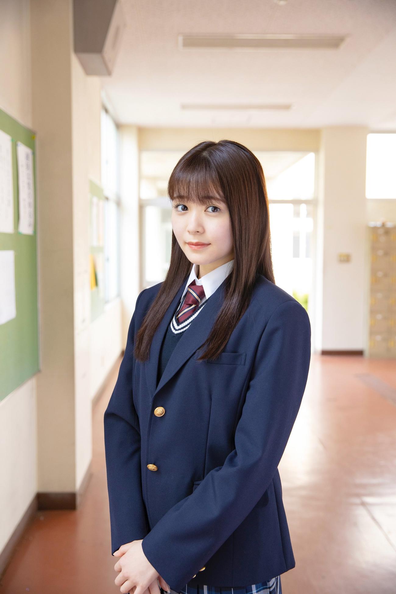 ドラマ「お茶にごす。」で姉崎奈緒美役を演じる久間田琳加