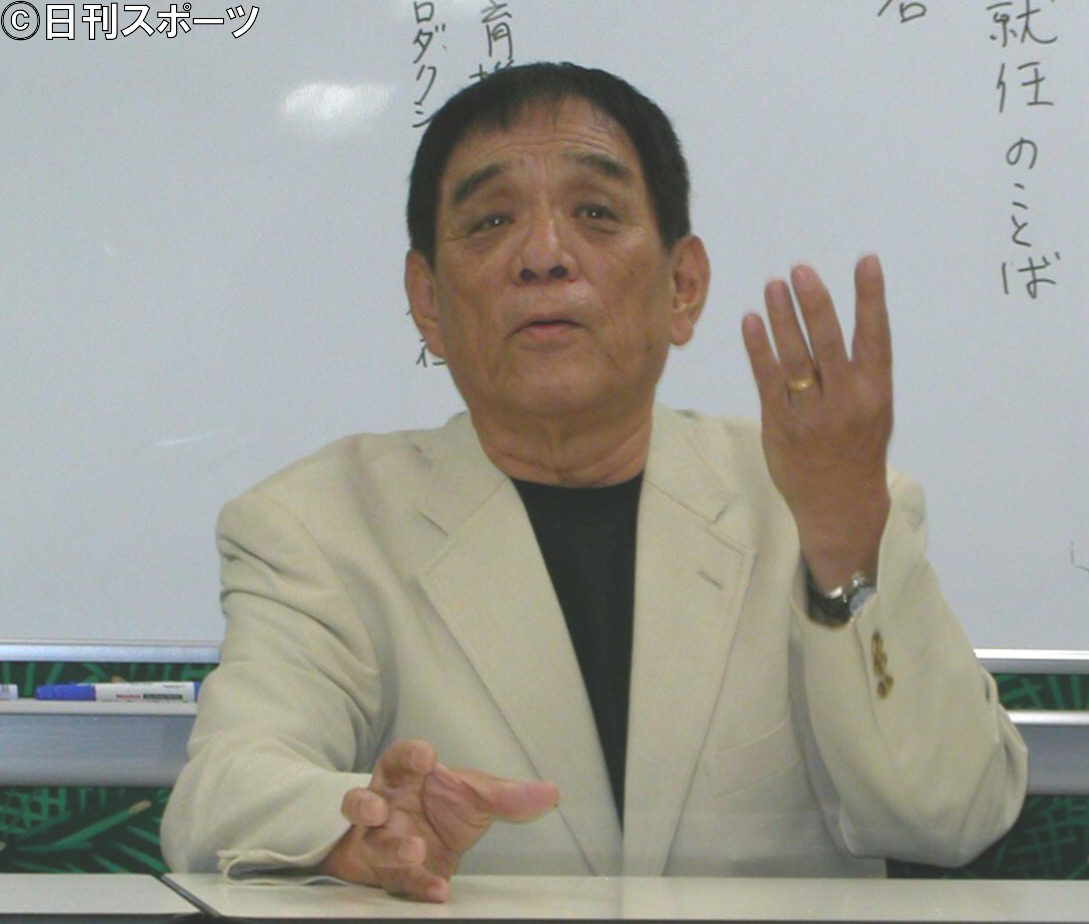 横山アキラさん（2006年7月19日撮影）