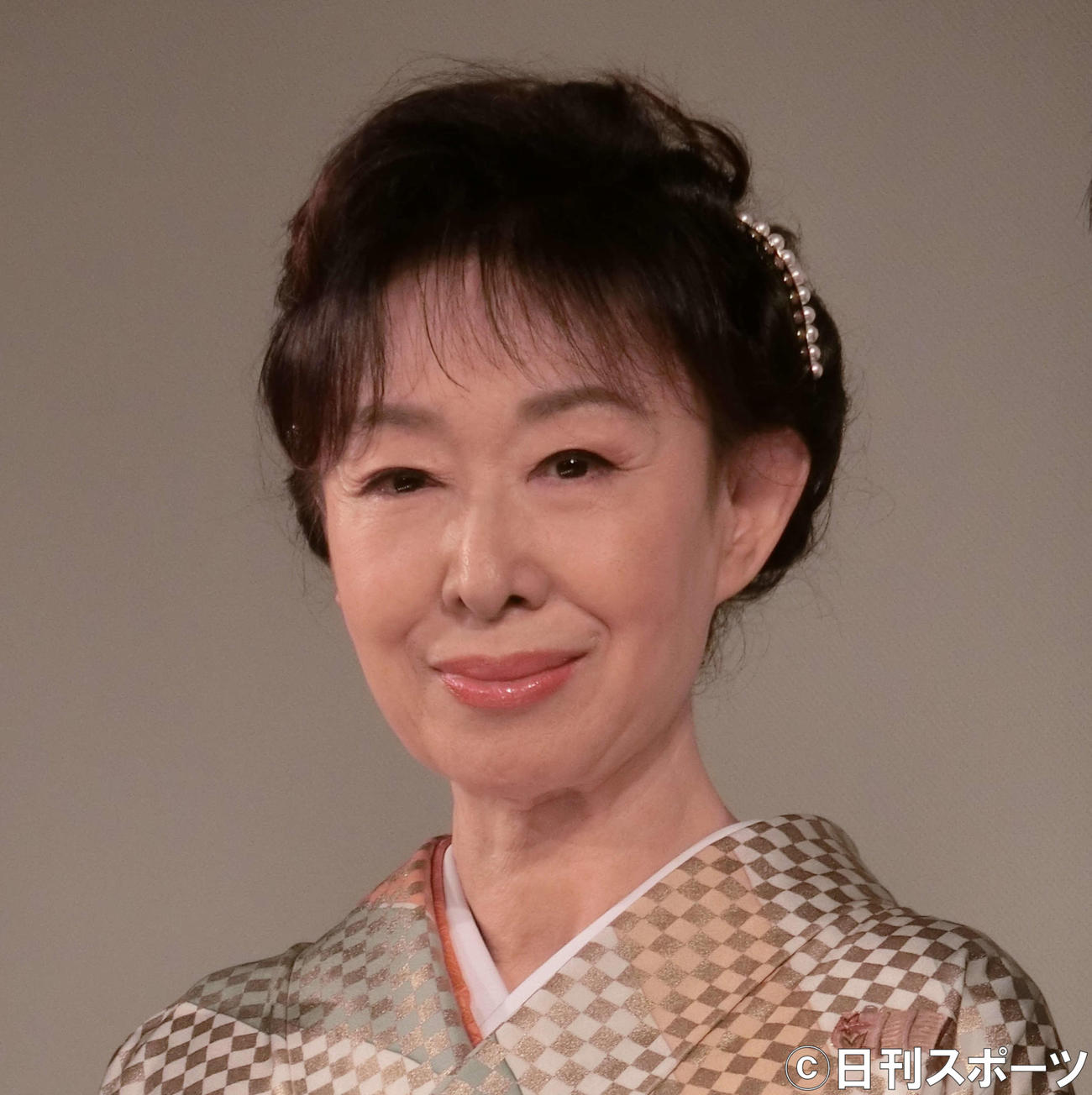 三田佳子（2018年10月11日撮影）