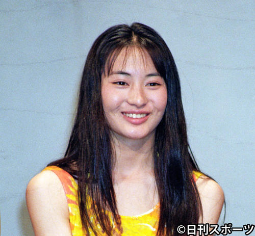 新山千春（1995年8月24日撮影）