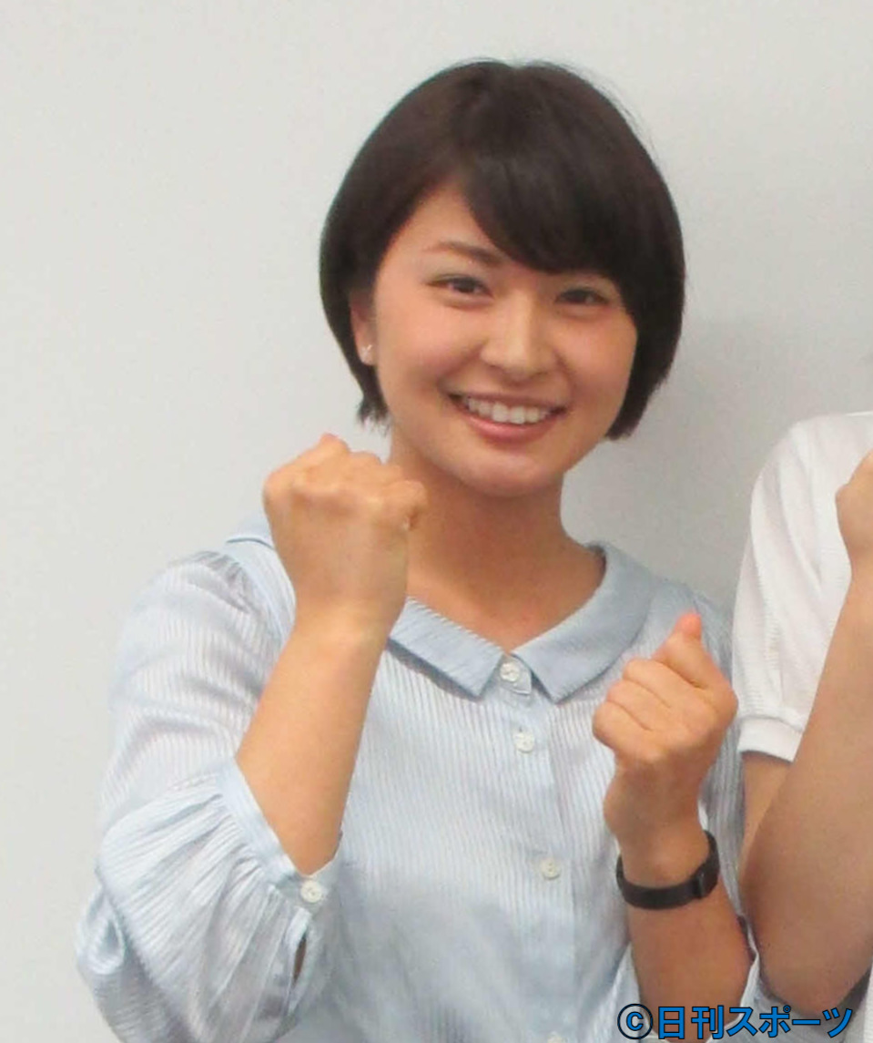 新人時代の川添佳穂アナ（2014年撮影）