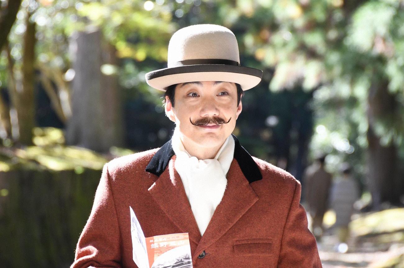名探偵・勝呂武尊役の野村萬斎