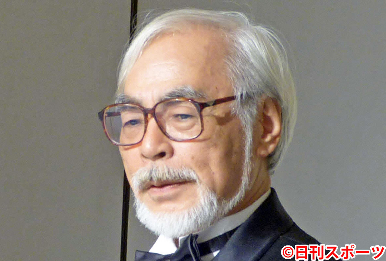 宮崎駿監督（2014年11月8日撮影）