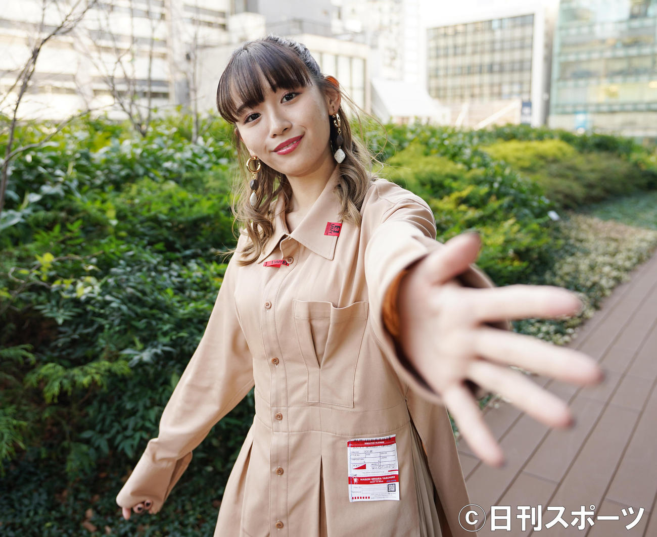浅川梨奈（2020年12月4日撮影）