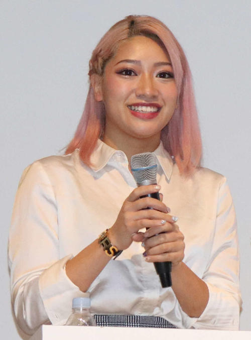 木村花さん(2020年1月13日撮影)