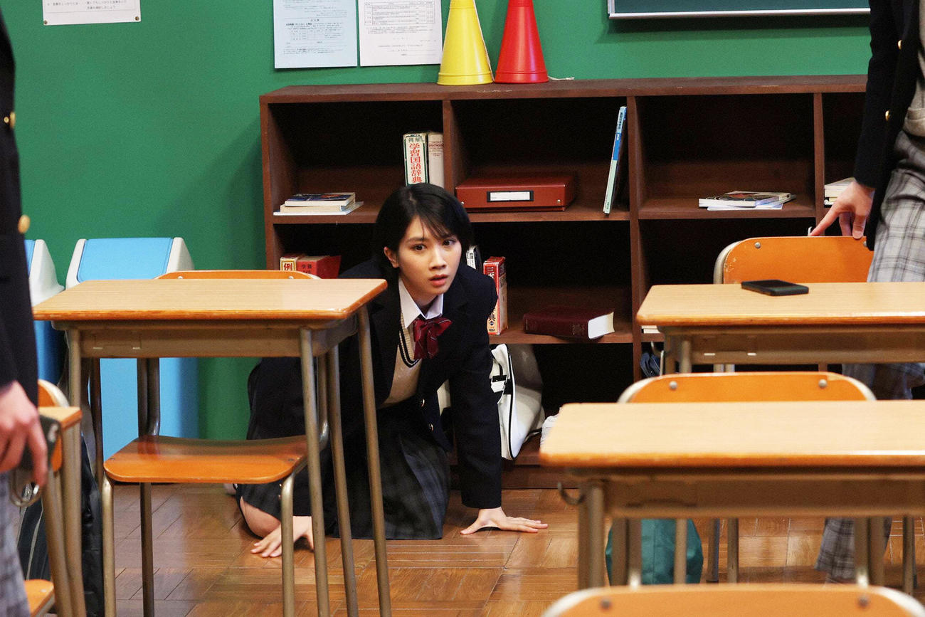 フジテレビ系バラエティー「ただ今、コント中。」に出演する松本穂香（C）フジテレビ