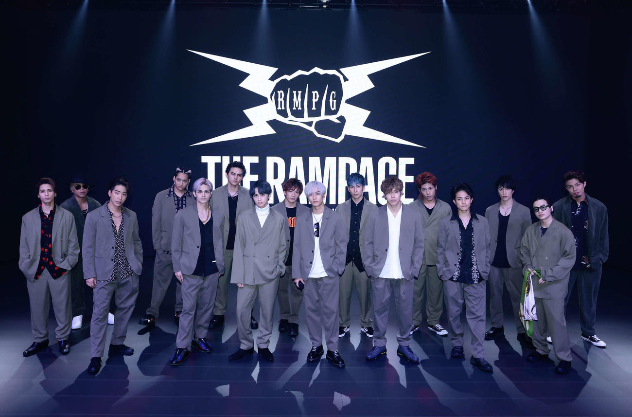 配信ライブ「LIVE×ONLINE」でグループとして新たな顔を見せたTHE　RAMPAGE
