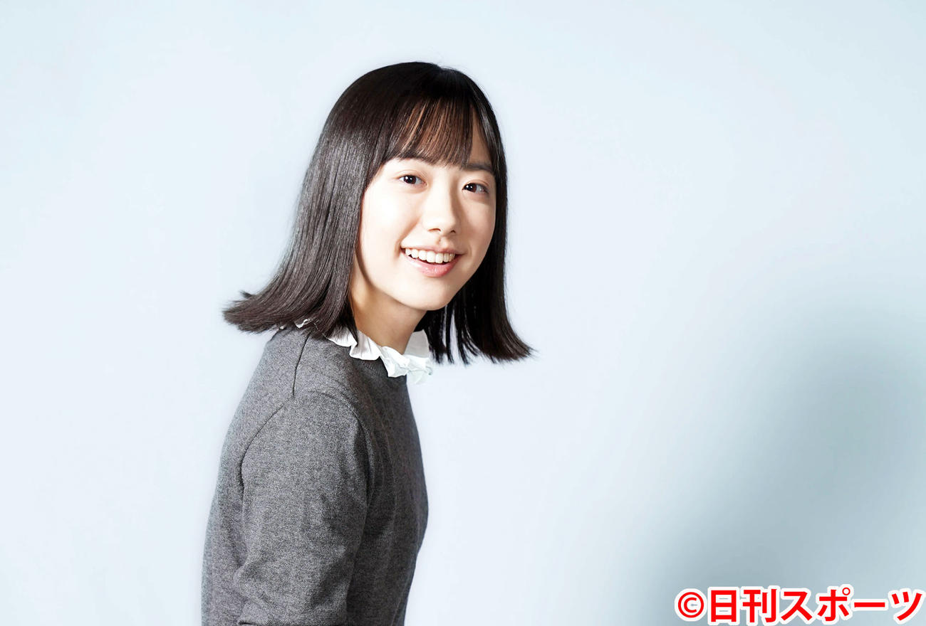 NHK大河ドラマ「麒麟がくる」で明智光秀の娘たま役を演じる芦田愛菜。白百合のように凜（りん）としたほほえみに吸い込まれそうでした（撮影・菅敏）