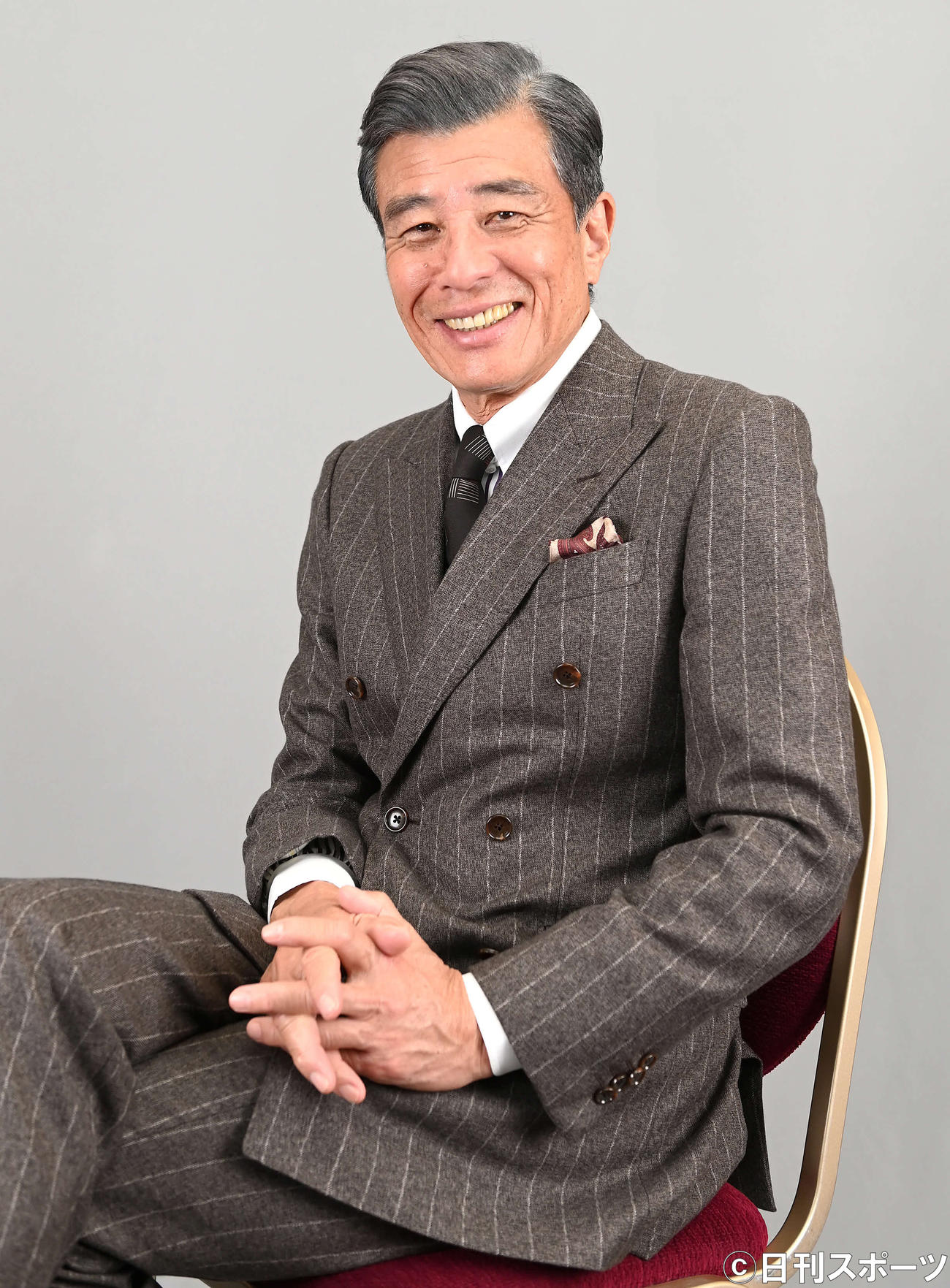舘ひろしは特別賞を受賞した渡哲也さんとの思い出を披露する（撮影・山崎安昭）