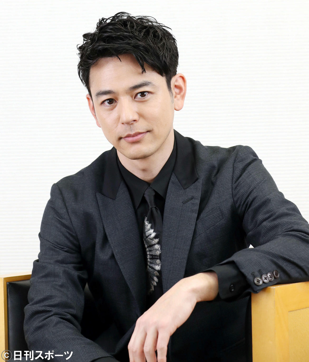 助演男優賞を受賞した妻夫木聡（撮影・狩俣裕三）