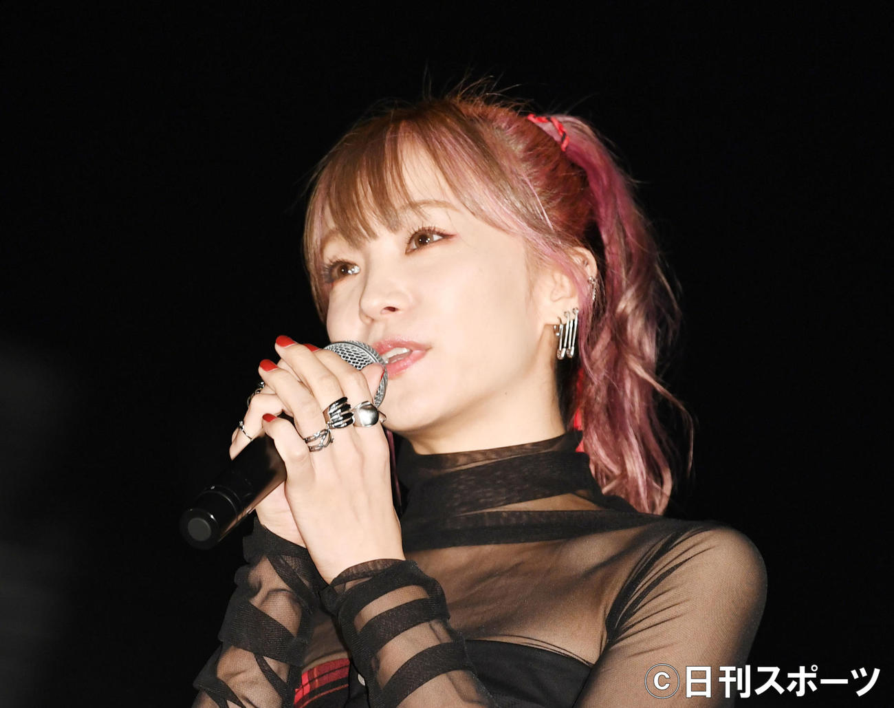 LiSA（2020年10月11日撮影）
