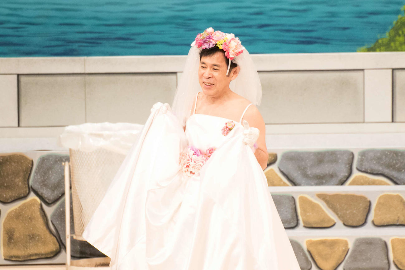 「岡村隆史の花の駐在さん」の公開収録を行った岡村隆史（ABCテレビ提供）