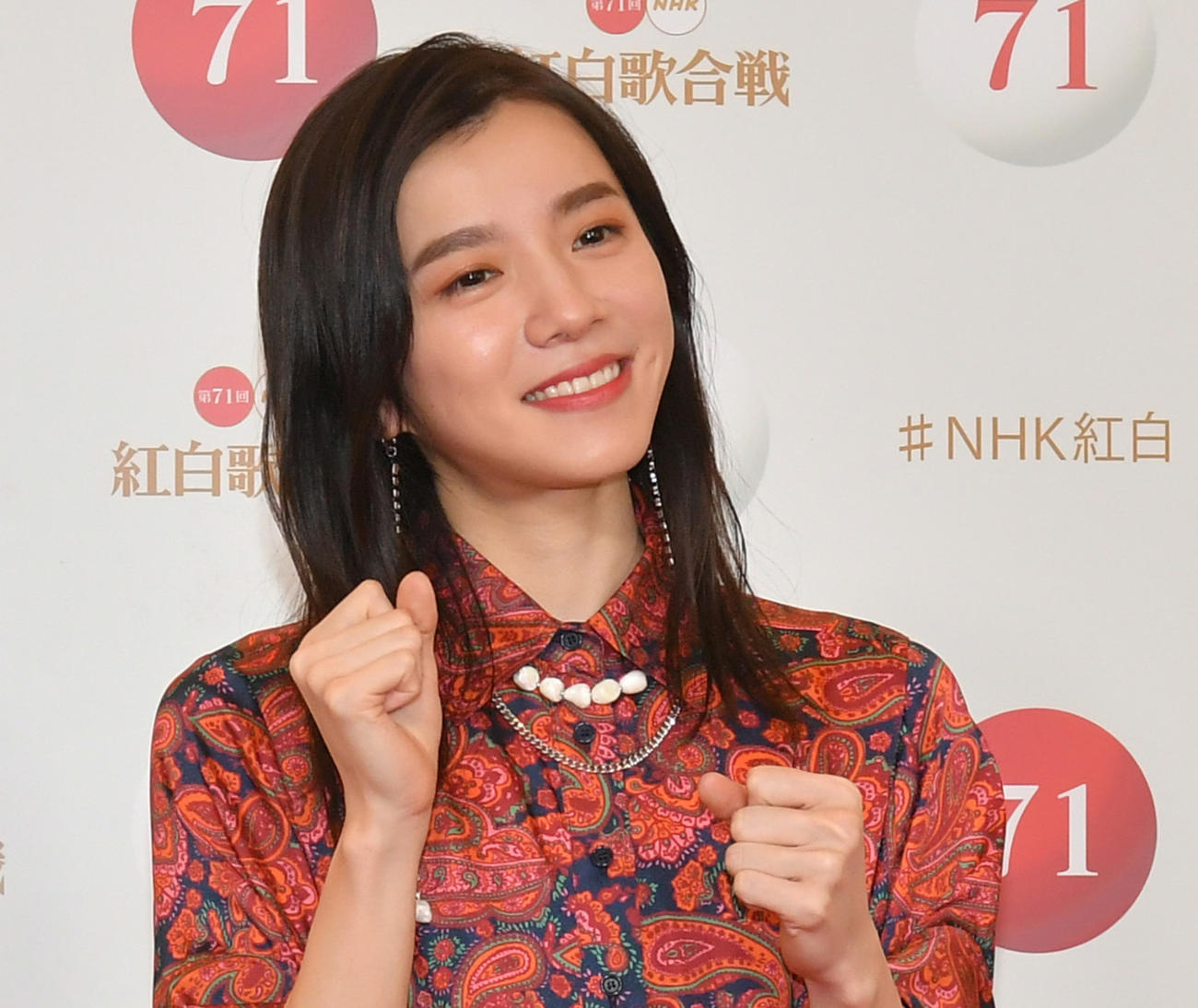 紅白歌合戦のリハーサルに登場したmilet（代表撮影）