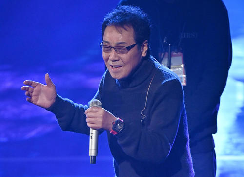紅白歌合戦のリハーサルに登場した五木ひろし(代表撮影)