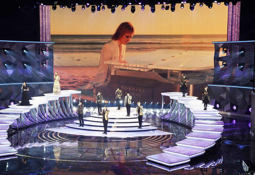 米国ロサンゼルスから「ENDLESS　RAIN」を披露したYOSHIKI
