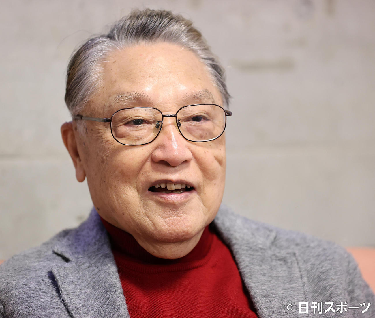 御年83歳の伊東四朗さんだが、軽妙なトークは変わらず元気いっぱい（撮影・浅見桂子）