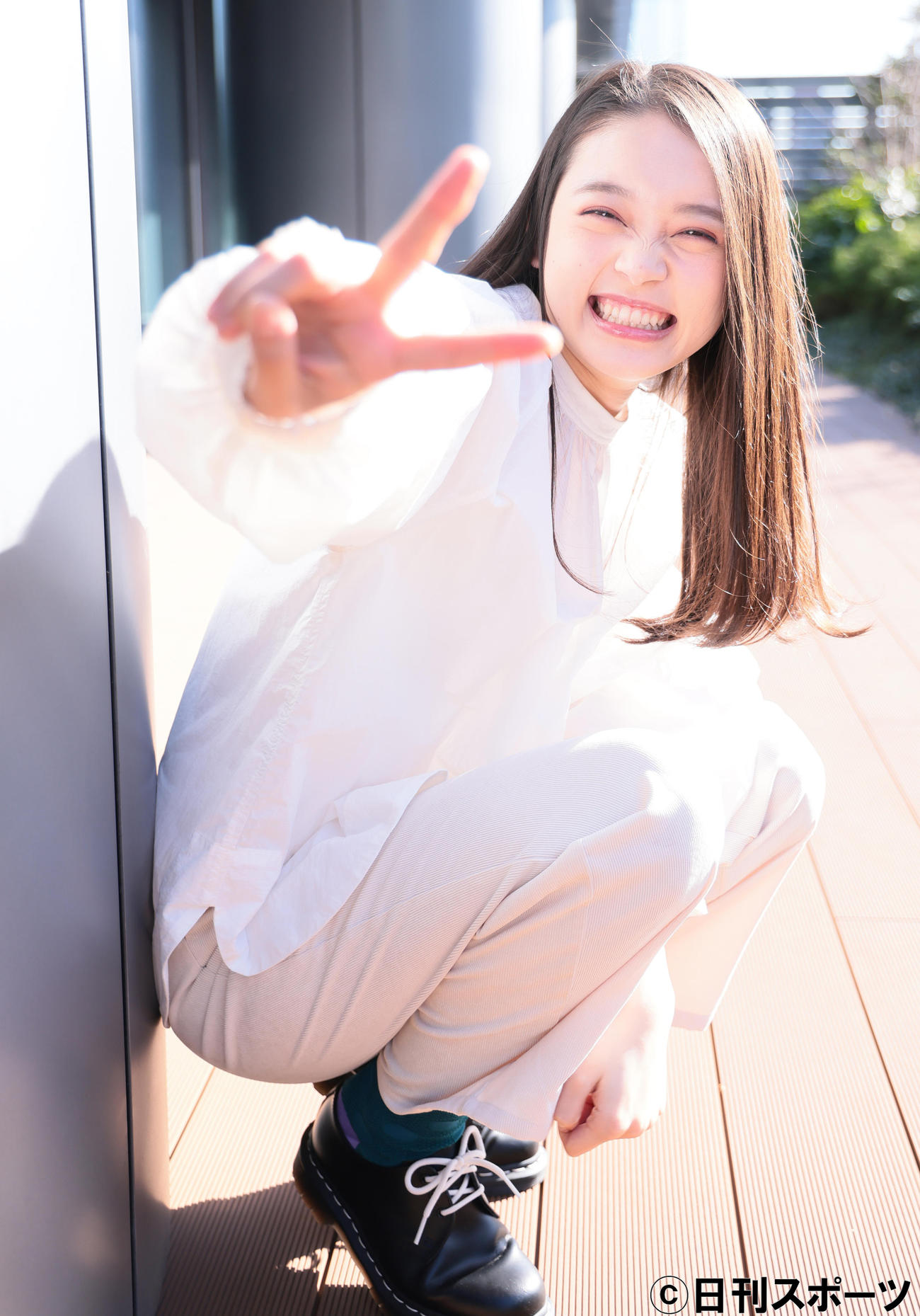 2021年のさらなる飛躍が期待される高石あかり（撮影・足立雅史）