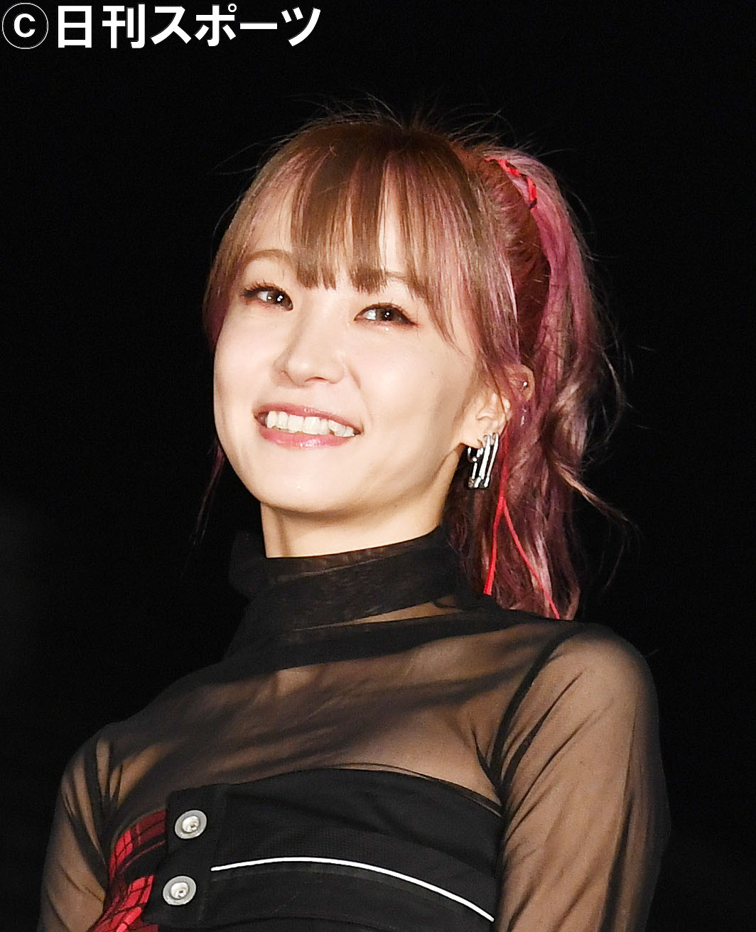 LiSA（20年10月11日撮影）