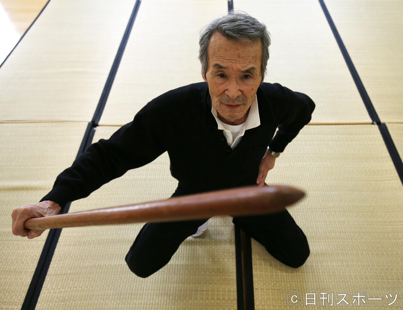 福本清三さん（2014年11月28日撮影）