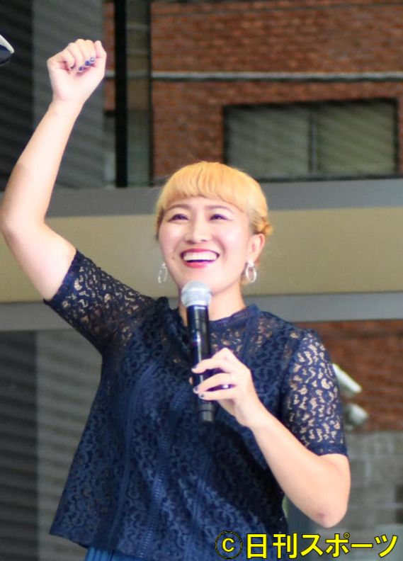 丸山桂里奈（2020年10月14日撮影）