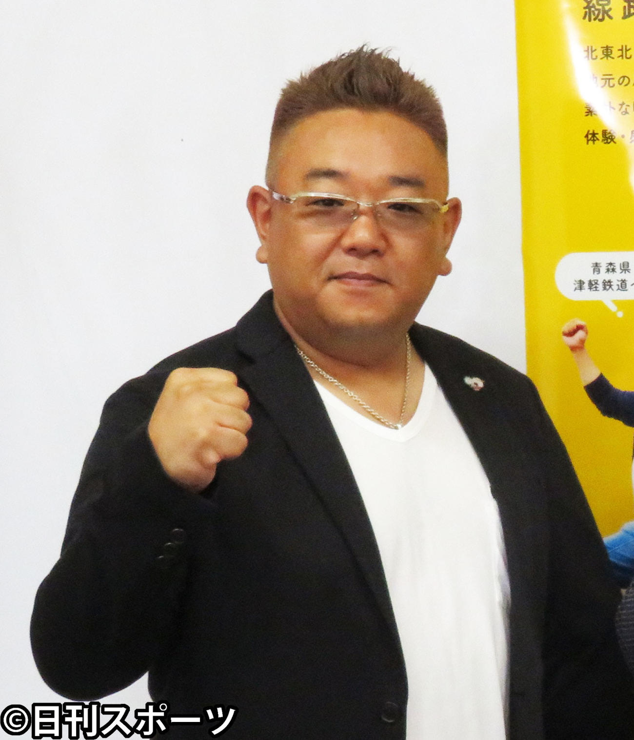 サンドウィッチマンの伊達みきお（2018年5月29日撮影）