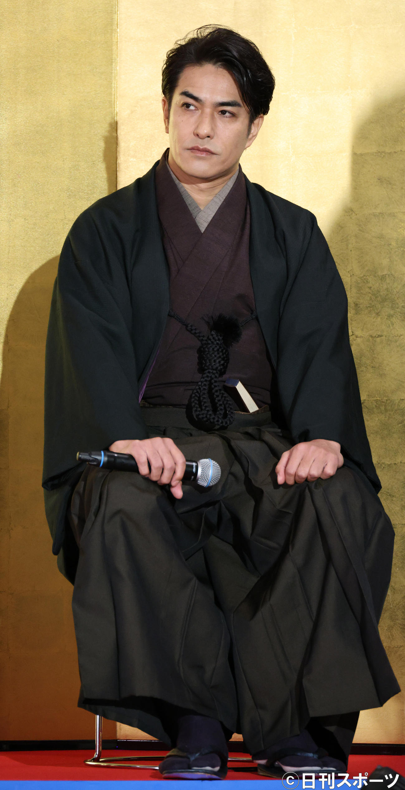 TBSドラマ「天国と地獄」制作発表会見を行う北村一輝（撮影・中島郁夫）
