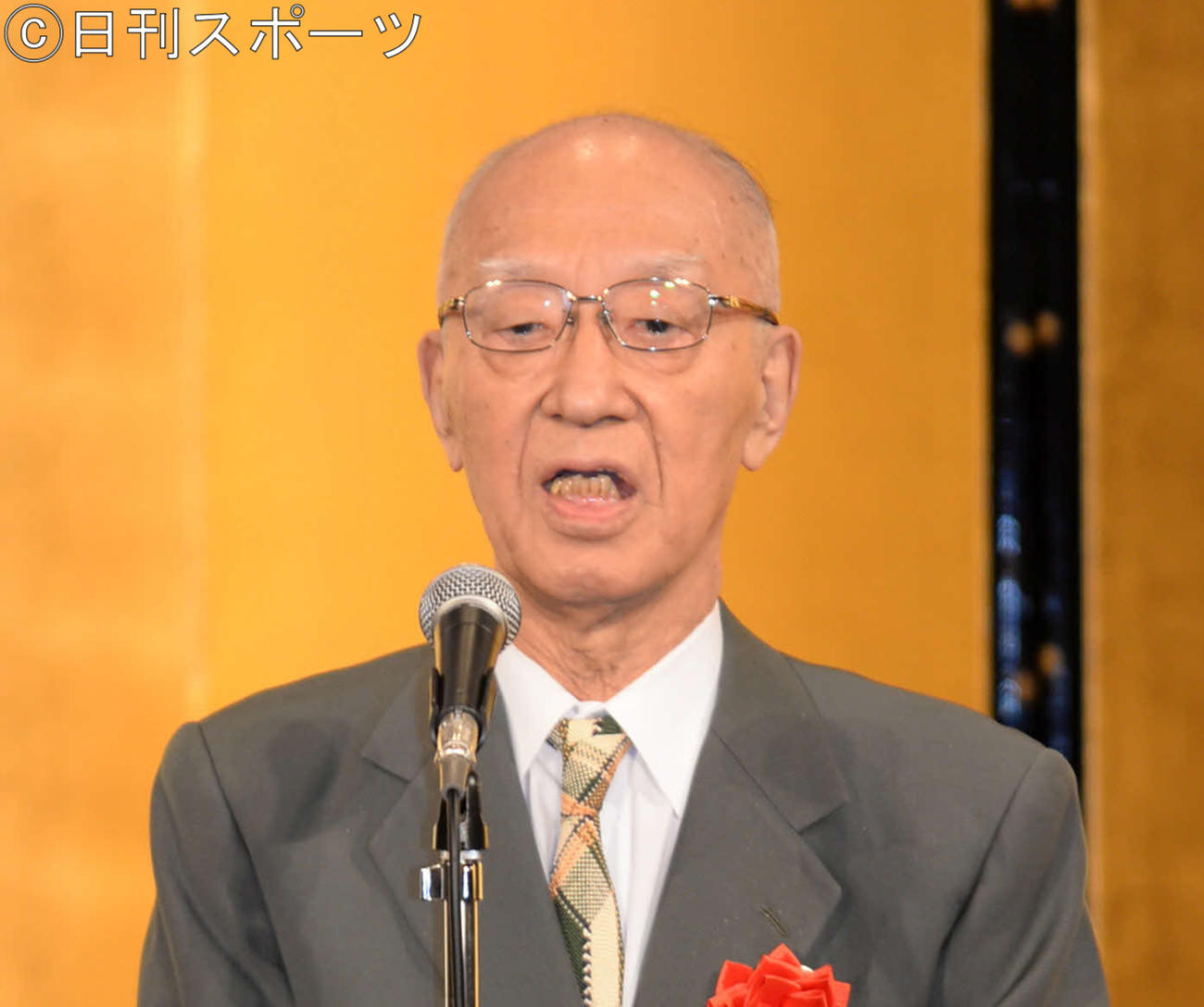半藤一利さん（2015年12月4日撮影）