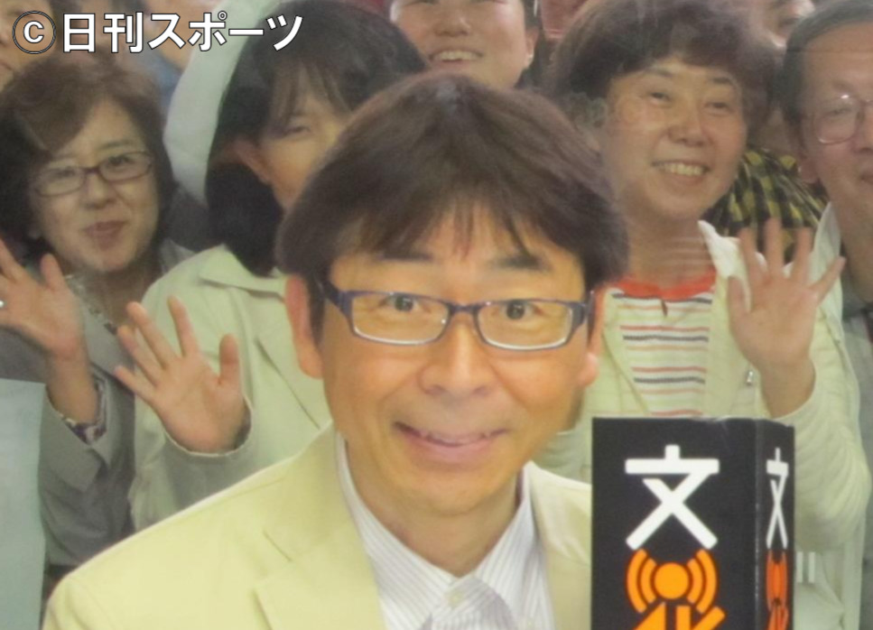 文化放送の寺島尚正アナ（2012年6月9日撮影）