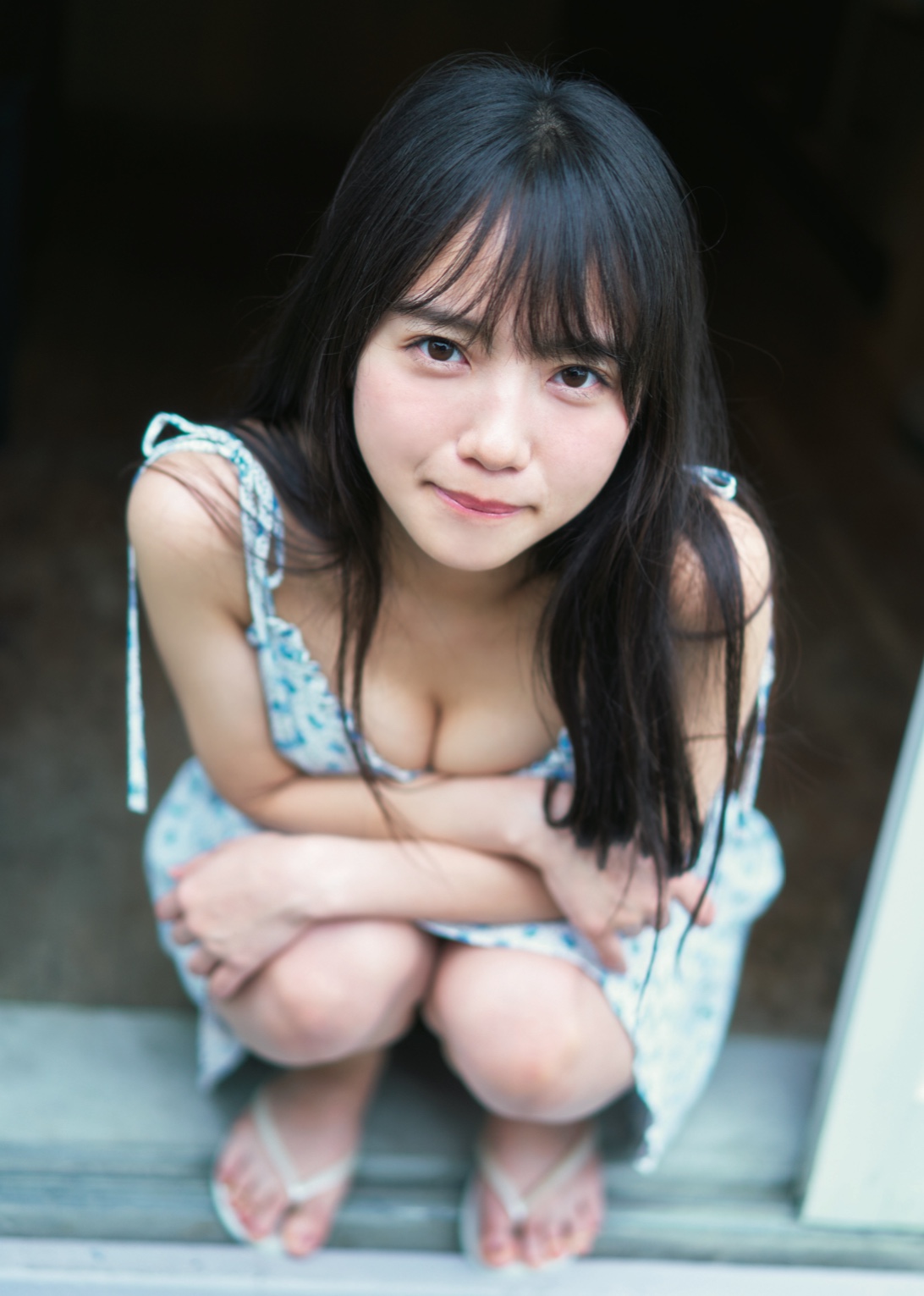 齊藤京子ファースト写真集「とっておきの恋人」に収録されている齊藤のお気に入りカット